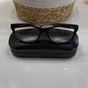 Coach Black Eyeglasses with Case